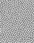 Abstract Irregular Geometric Network Pattern Rug