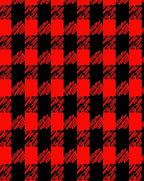 Bold Red Black Buffalo Check Rug