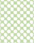 Distressed Checkered Pattern Rug