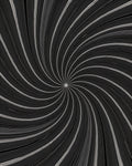 Monochromatic Swirl Stripe Pattern Rug