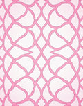 Abstract Pink Woven Geometric Design Rug