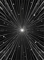 Retro Starburst Graphic Pattern Rug