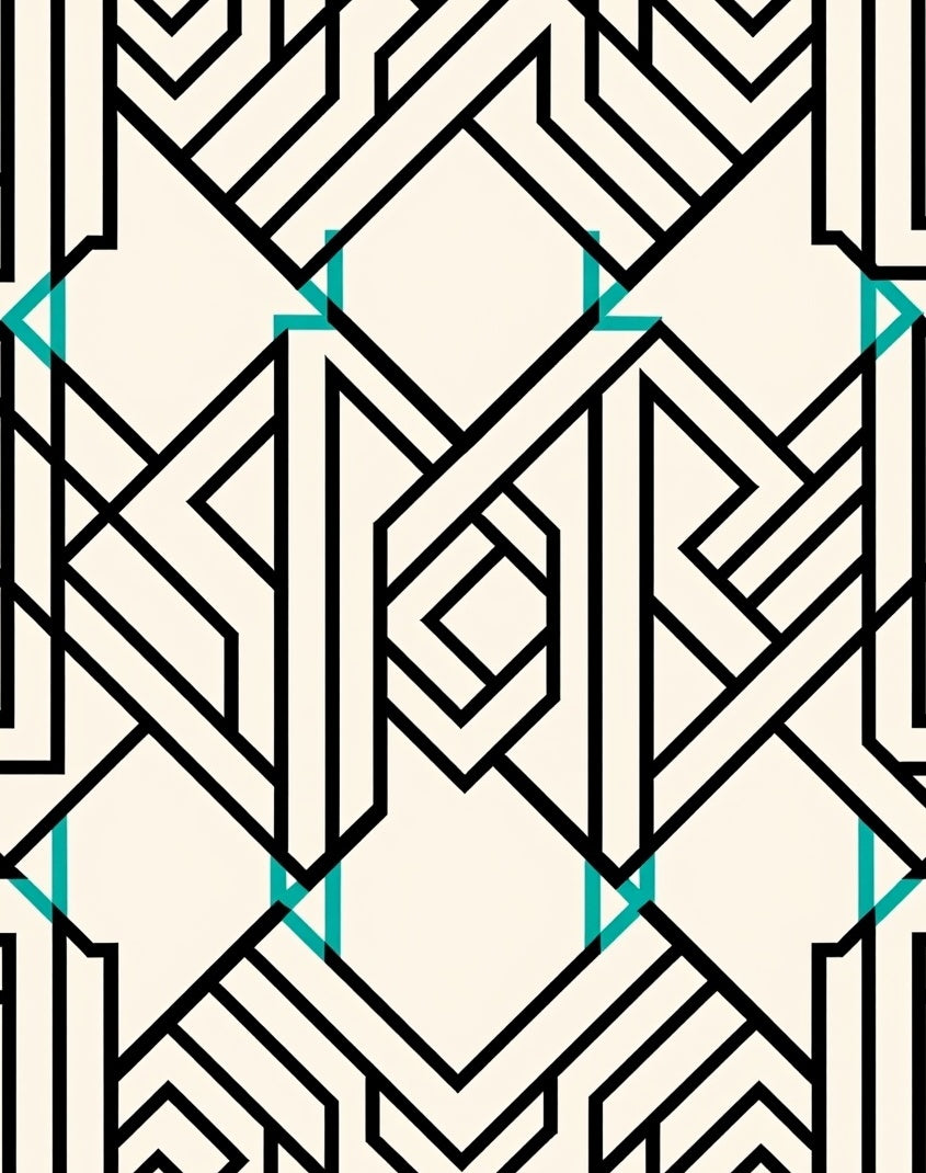 Geometric Abstract Style Rug