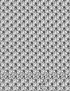 Modern Black Abstract Pattern Rug