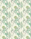 Art Nouveau Floral Vines Rug