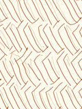 Brown Brushstroke Chevron Rug