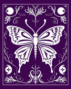 Whimsical Butterfly Floral Intricate Design Rug