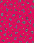 Playful Flower Star Pattern Rug