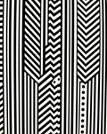 Bold Geometric Black White Stripes Rug