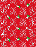 Whimsical Holiday Pattern Design Rug