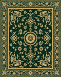 Rich Botanical Floral Pattern Rug