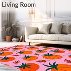 Pumpkin Patch Pattern Rug