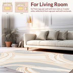 Abstract Flowing Organic Pattern Rug