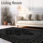 Classic Scrollwork Medallion Rug