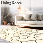 Organic Geometric Pattern Rug