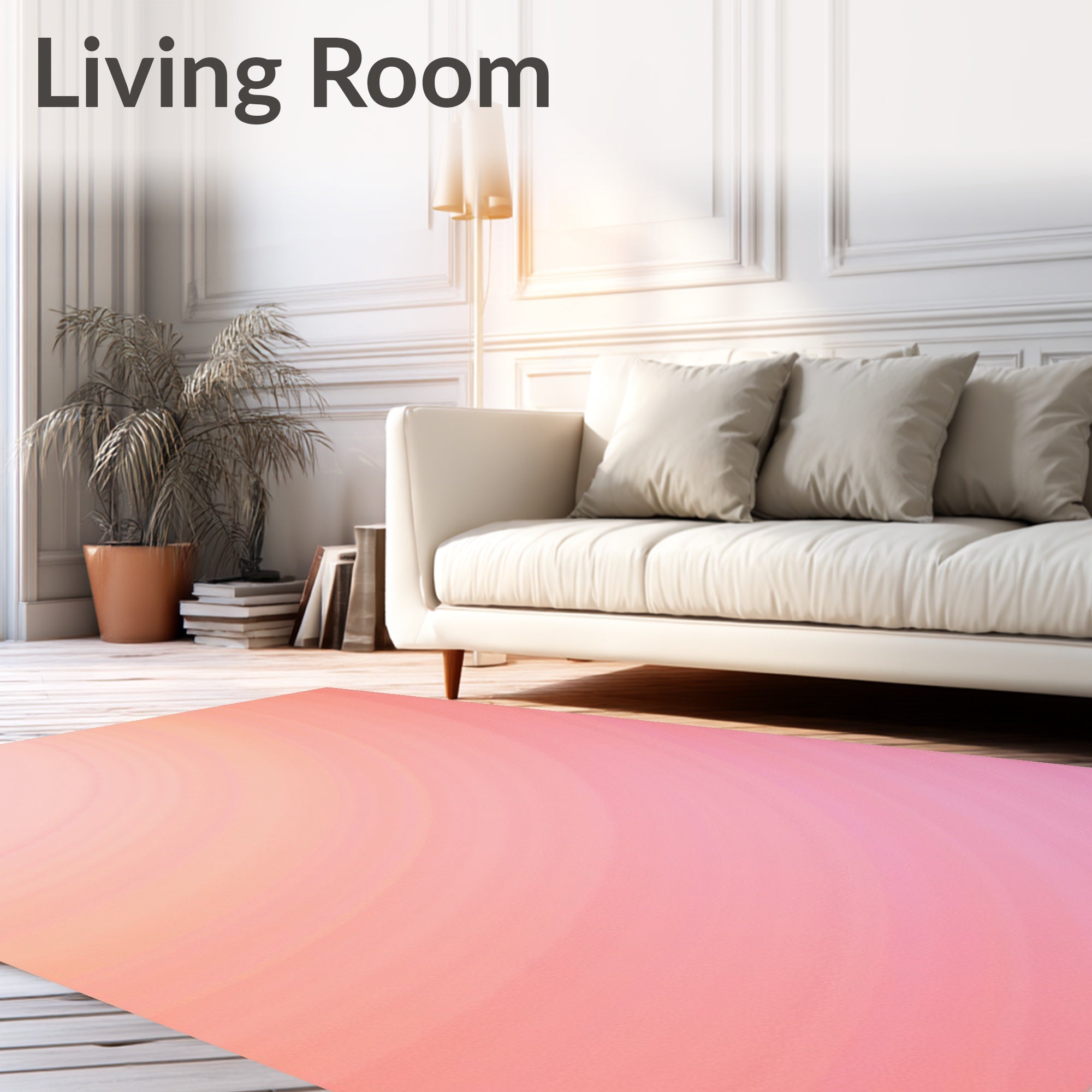 Gradient Swirl Soft Palette Rug