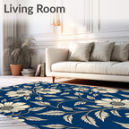 Classic Floral Vine Pattern Rug