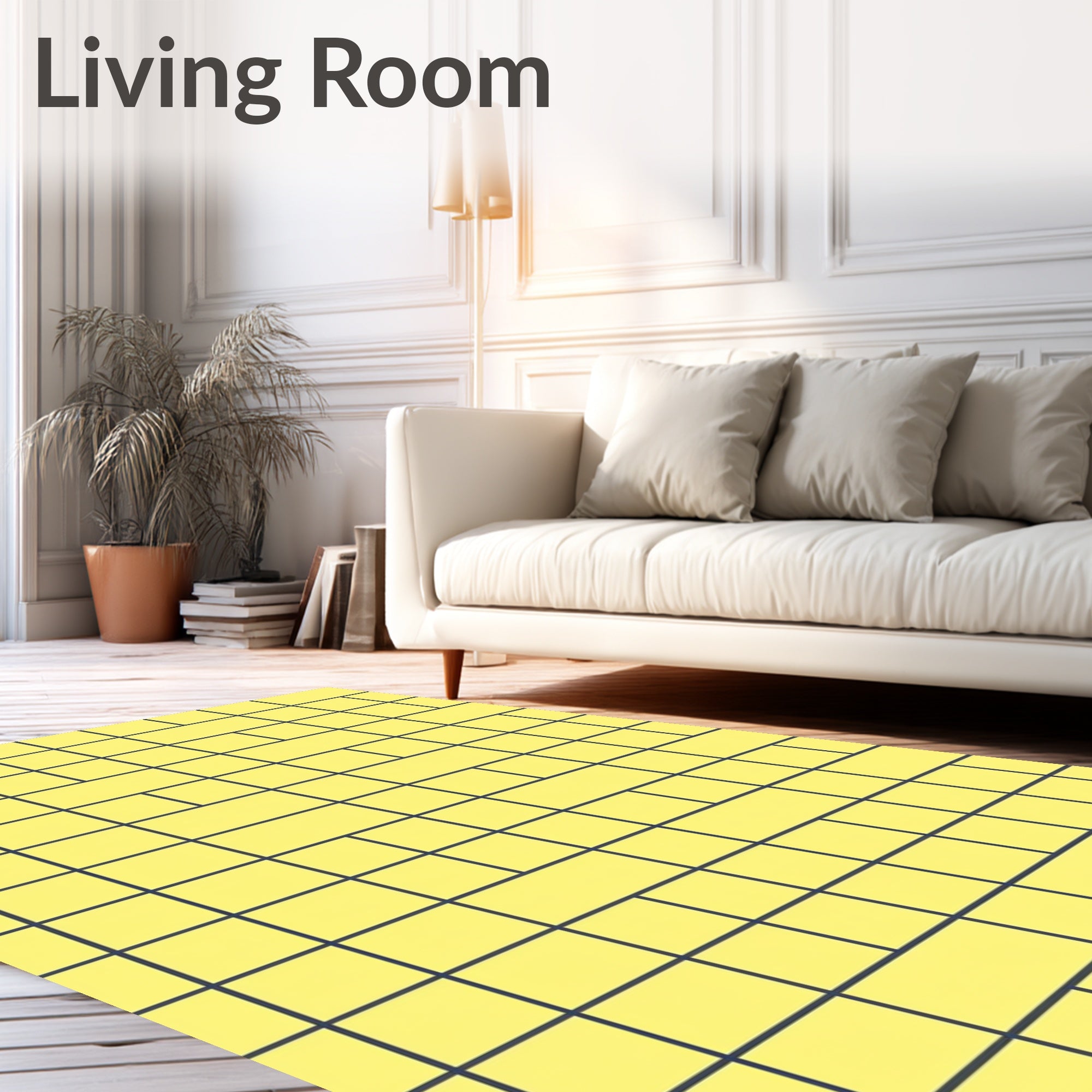 Tiled Geometric Pattern Rug