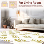 Olive Branch Pattern Rug