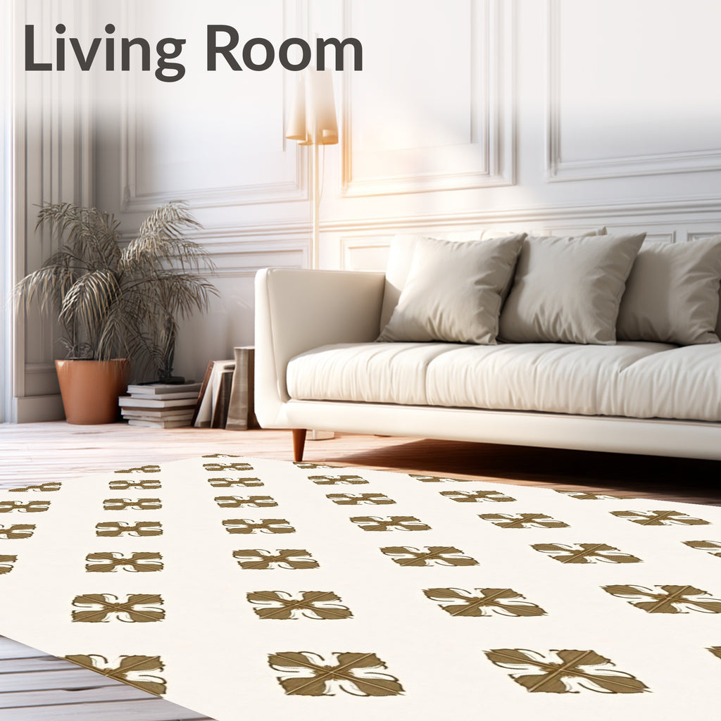 Classic Diamond Motif Pattern Rug