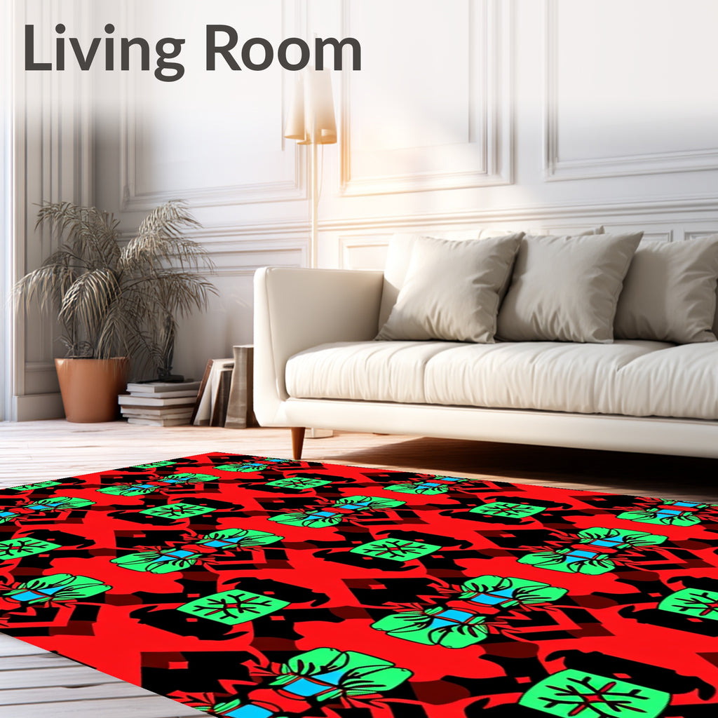 Bold Geometric Pattern Rug