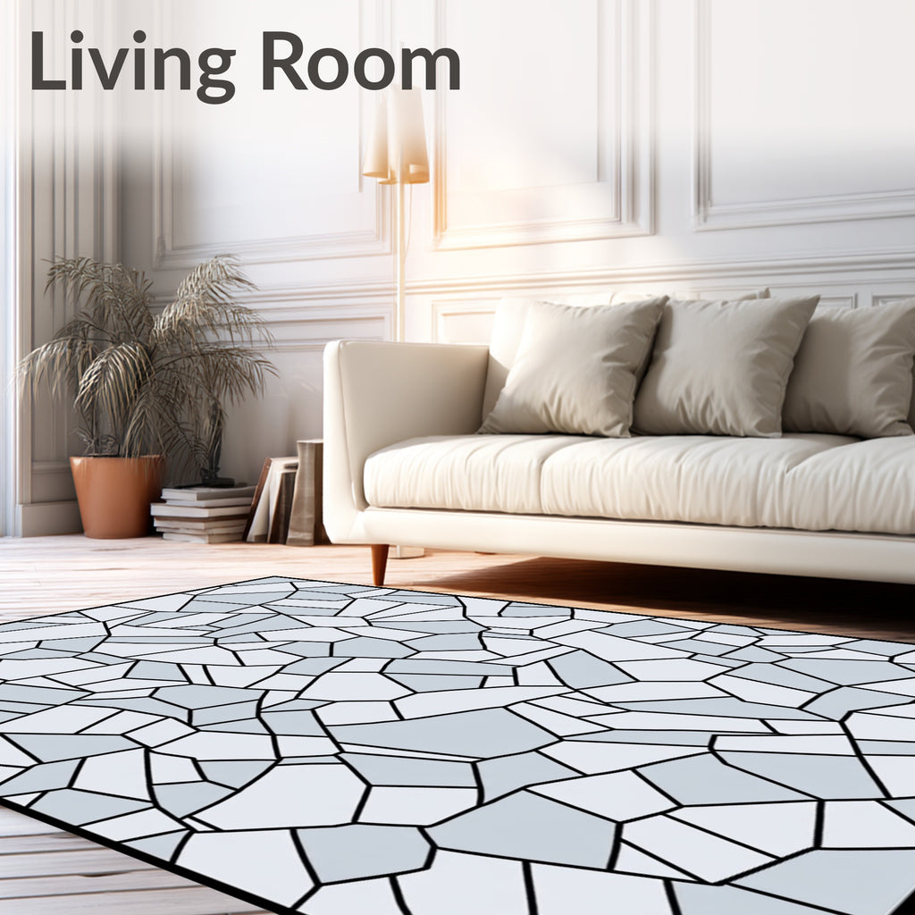 Tessellated Stone Pattern Rug