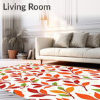 Autumn Leaf Print Rug