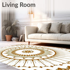 Mandala Geometric Pattern Design Rug
