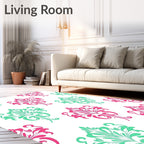 Ornate Floral Paisley Pattern Rug