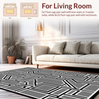 Abstract Geometric Modern Pattern Rug