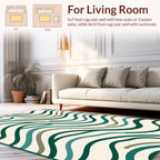 Organic Wave Pattern Rug