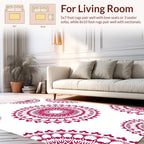 Ornate Mandala Pattern Rug