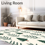 Forest Tree Pattern Design Rug