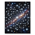 Cosmic Celestial Zodiac Star Chart Rug