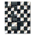 Industrial Gray Geometric Warehouse Rug