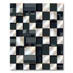 Industrial Gray Geometric Warehouse Rug