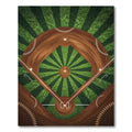 Baseball Diamond Field Graphic Rug