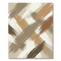 Earthy Swirl Brushstroke Texture Rug
