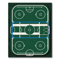 Emerald Green Athletic Field Arena Area Rug