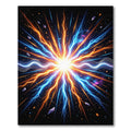 Celestial Lightning Burst Energy Rug