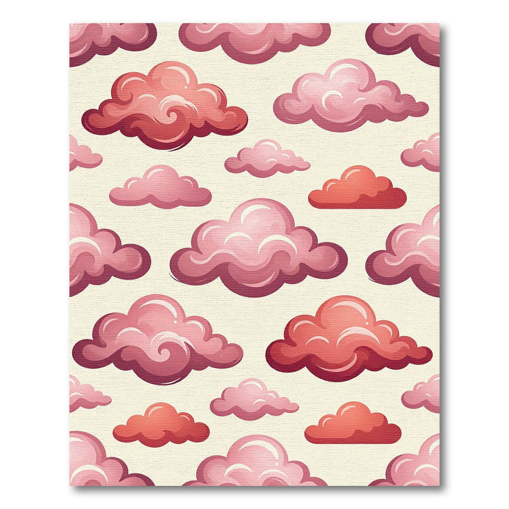 Pink Cloud Cluster Delight Rug