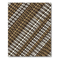 Earthy Hazel Diagonal Houndstooth Plaid Rug