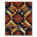 Mysterious Sun Staircase Eye Rug