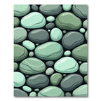 Seascape Smooth Stone Collection Rug