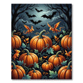 Enchanted Pumpkin Patch and Dragon Folk Rug