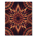 Radiant Fireburst Star Medallion Rug