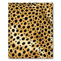 Golden Wild Animal Cheetah Spot Rug