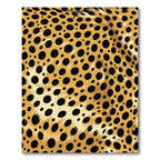 Golden Wild Animal Cheetah Spot Rug