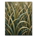 Lush Green Grass Meadow Detail Rug