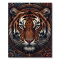 Majestic Tiger Detailed Portrait Rug